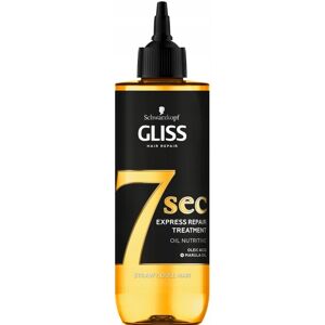 GLISS 7sek Express Repair Treatment Oil Nutritive ekspresbehandling til tørt og mat hår 200ml