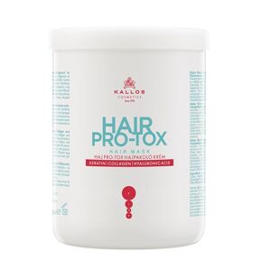 Kallos Hair Pro-Tox Hair Mask hårmaske med keratin, kollagen og hyaluronsyre 1000ml