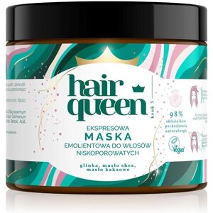 Hair Queen Express blødgørende maske til hår med lav porøsitet 400ml