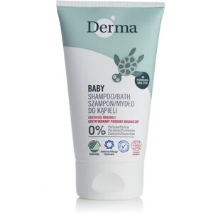 Derma Eco Baby Shampoo Badeshampoo og badesæbe 150ml