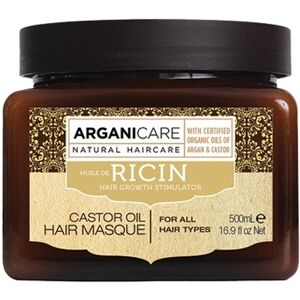 ARGANICARE Castor Oil hårvækststimulerende maske 500ml