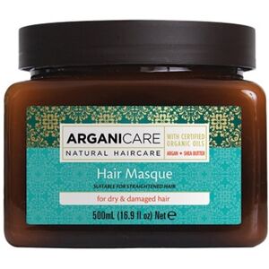 ARGANICARE Shea Butter maske til tørt og beskadiget hår 500ml