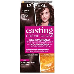 L'OREAL PARIS Casting Creme Gloss hårfarve 4102 Cool Chestnut