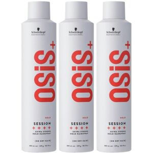 3-pack Schwarzkopf Professional Osis+ Session 300ml