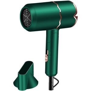 Protheus FL-8128 Household Folding Blue Light Anion Negative Ion Hot And Cold Air Hair Dryer, CN Plug(Green)