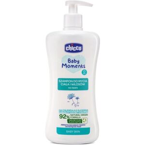 Chicco Baby Moments shampoo til vask af krop og hår 0m+ 500ml