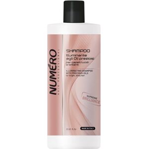 NUMERO Illuminating Shampoo With Precious Oils skinnende shampoo med ædle olier 1000ml