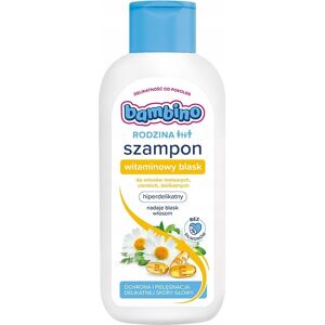 BAMBINO Family shine vitamin shampoo til kedeligt og sart hår 400ml