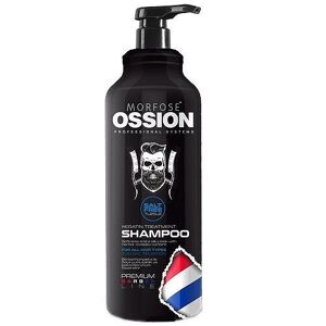 Morfose Ossion Premium Barber Keratin Treatment Shampoo saltfri shampoo til alle hårtyper 1000ml