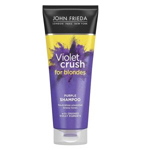 John Frieda Sheer Blonde Violet Crush shampoo neutraliserende gul hårfarve 250ml