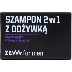 ZEW for men 2-i-1 shampoo med balsam med kul fra Bieszczady-bjergene, 85 ml