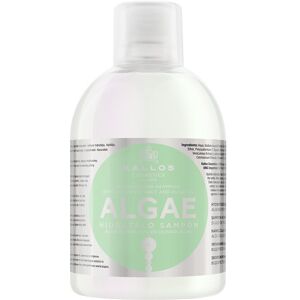 Kallos KJMN Algae Moisturizing Shampoo fugtgivende hårshampoo med algeekstrakt og olivenolie 1000ml