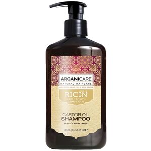 ARGANICARE Castor Oil shampoo stimulerende hårvækst 400ml