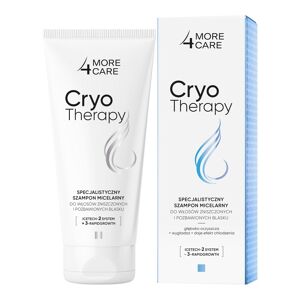 More4Care Kryoterapi specialiseret micellær shampoo til beskadiget hår 200ml