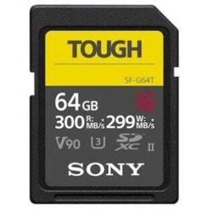 Sony Tough Professional SDXC 64GB - CL10 UHS-II R300 W299 U3 V90