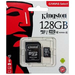 Mikro-SD-hukommelseskort med adapter Kingston SDCS2/128GB exFAT 128 GB