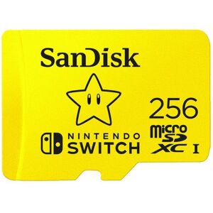 SanDisk Nintendo Cobranded MicroSDXC Memory Card 256GB