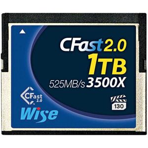 Wise Cfast Wi-cfa-10240 1tb 2.0 Hukommelse Card Sort