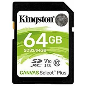 SD-hukommelseskort Kingston SDS2/64GB 64 GB