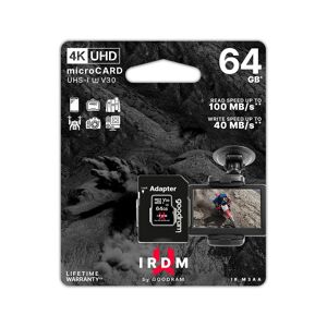 64 GB UHS-I U3 Goodram microSD hukommelseskort med adapter