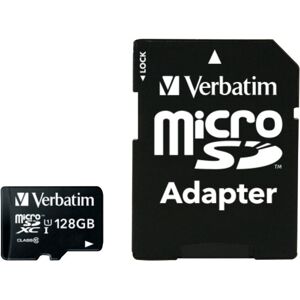 Verbatim SD Micro (SDXC) Class 10 m. adapter 128 GB