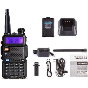 Baofeng UV-5R VHF UHF Dual Band Walkie Talkie Com radio Jagtradio