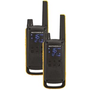 Motorola Talkabout T82 Extreme Twin Pack to-vejs radio 16 kanaler Sort, Orange