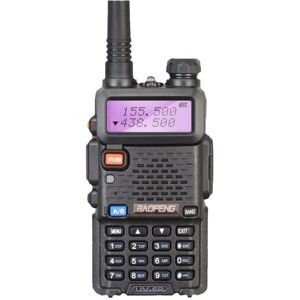 BayOne Baofeng UV-5R VHF UHF Dual Band Walkie Talkie Komradio Happy Radio