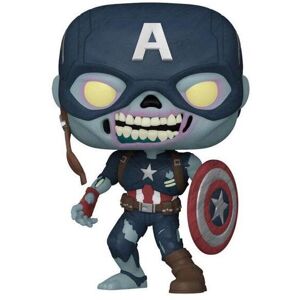 Funko POP figur Marvel What If Zombie Captain America Exclusive 25cm