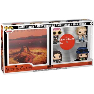 Funko Pop! Albums Deluxe: Alice In Chains - Layne Staley, Jerry Cantrell, Mike Starr, Sean Kinney (dirt) #31 Vinyl Figures