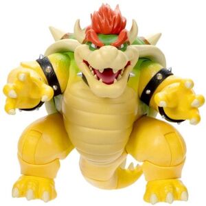 Bowser Actionfigur med Eldånga Super Mario Movie