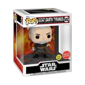 Funko Pop! Deluxe: Disney Star Wars - Red Saber Series Vol.1 - Darth Tyranus (glows In The Dark) (gamestop Exclusive) #522 Vinyl Figure