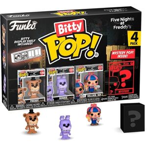 Funko Blister 4 figures Bitty POP Five Nights at Freddys Freddy