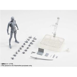 High Discount Figuarts Body Body Body-Chan Body-Kun Grå farve Ver Sort PVC Action Figur Samlelig Model Legetøj(Mand)(B)