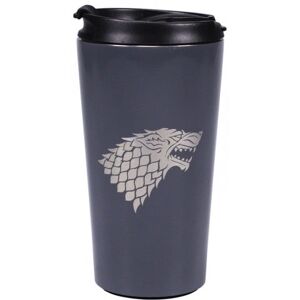 Travel mug: Game Of Thrones - Winter Is Coming (metalic)