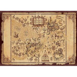 A3 Print - Harry Potter - Map of the Wizard World