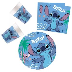 3-pakke Disney Lilo & Stitch Festpakke Party 8 personer