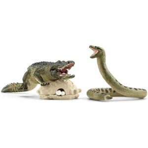 Leksakspaket Schleich Danger in the swamp Plast