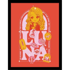 Harry Potter Witty Witchcraft Luna Lovegood Framed Poster