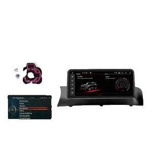 SupplySwap Android bil stereo, 12,5 tommer HD-skærm, Carplay, GPS, Pologne, HPL-NBT-4G64G720P