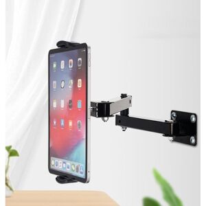 My Store Wall Mount Tablet Cell Phone Stand Long Arm Stretchable Holder for 4-13 inch Devices(Two Sections)