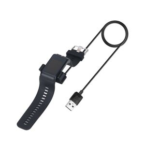 MTK Garmin Vivoactive HR 1m USB Opladningskabelholder - Sort