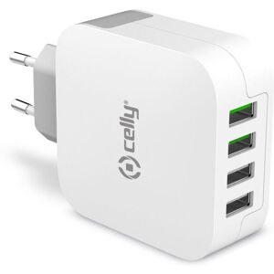 Celly USB-oplader 4 x USB