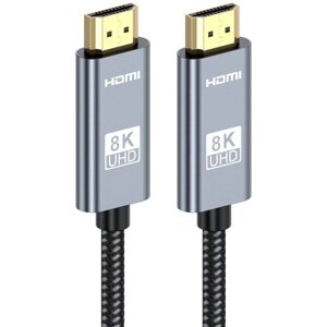 INF HDMI-kabel 8K ved 60Hz 4K ved 120Hz med guldbelagt stik