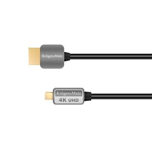 KrügerMatz HDMI-kabel - mikro HDMI stik-stik (AD) 1,8m Kruger & Matz