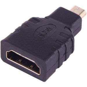 Shoppo Marte Micro HDMI Male to HDMI Female Adapter (Gold Plated)(Black)