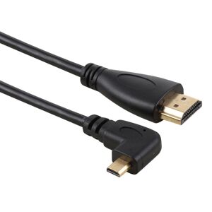Shoppo Marte 50cm 4K HDMI Male to Micro HDMI Right Angled Male Gold-plated Connector Adapter Cable
