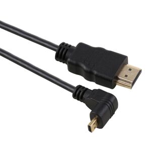 Shoppo Marte 30cm 4K HDMI Male to Micro HDMI Positive Angled Male Gold-plated Connector Adapter Cable