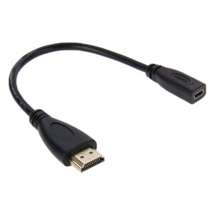 Shoppo Marte 20cm HDMI Male to Micro HDMI Female Adapter Cable