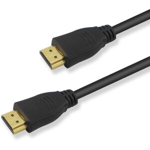 Shoppo Marte 1m HDMI 19 Pin Male to HDMI 19Pin Male Cable, 1.3 Version, Support HD TV / Xbox 360 / PS3 etc (Black + Gold Plated)